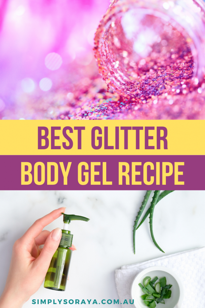 2 Ingredient Body Glitter Recipe All Natural