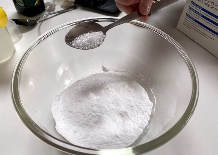 Adding Epsom Salts to dry ingredients