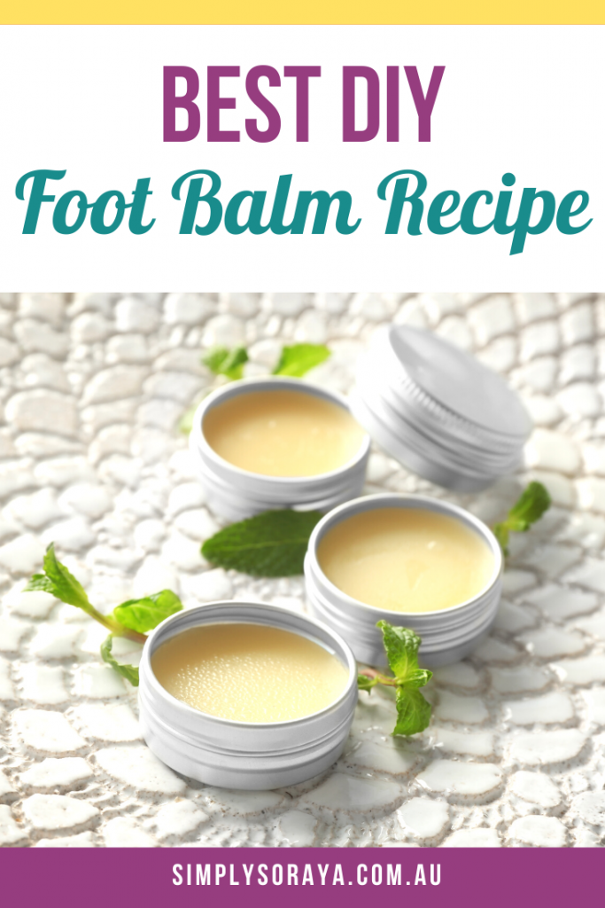 Best DIY Foot Balm Recipe