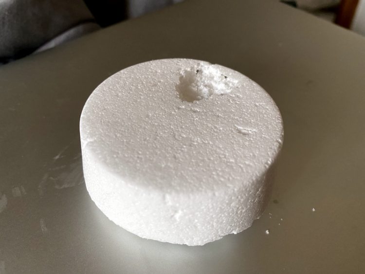 homemade shower steamer