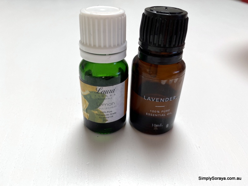 Lemon and Lavender Essential Oils