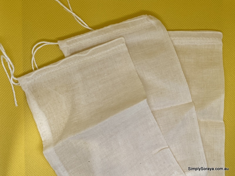 muslin cloth tea bags