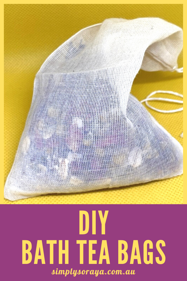 How To Make Bath Tea Bags