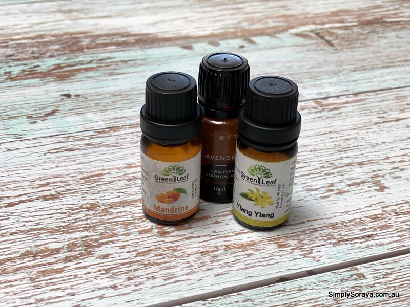 Mandarin, Lavender and Yland Ylang Essential Oils