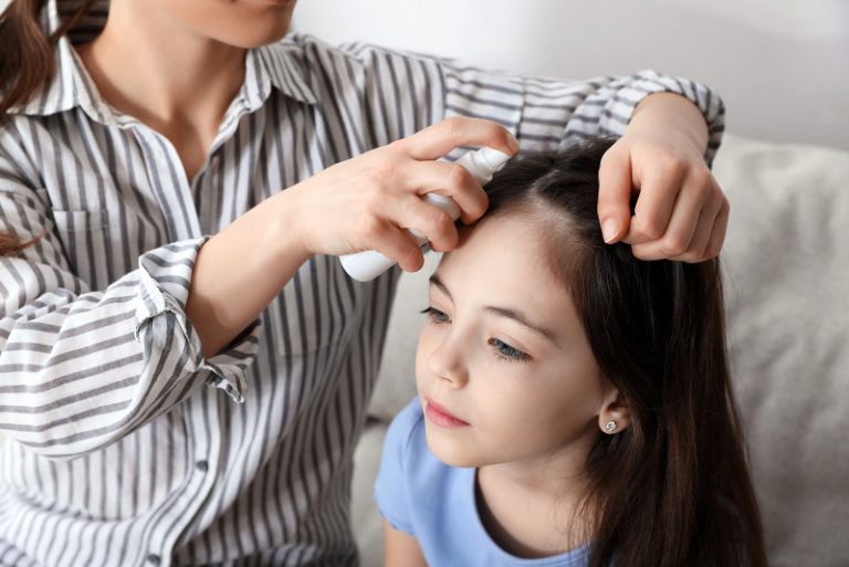 Hair treatment for lice