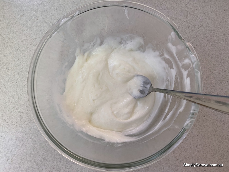 Mixing the essential oils into the hand lotion