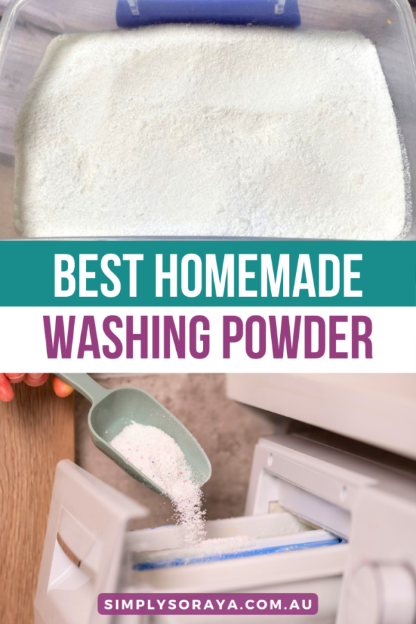 Homemade Washing Powder Quick And Easy Natural Washing Powder Recipe