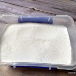 Homemade washing powder