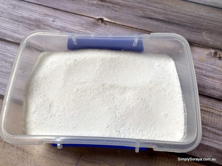 Homemade washing powder